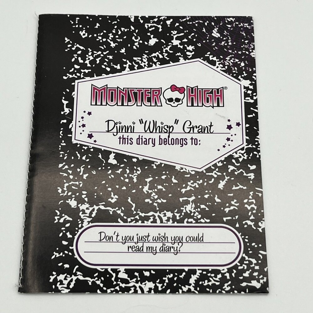 Monster‎ High 2015 SDCC Exclusive Djinni "Whisp" Grant Diaries
